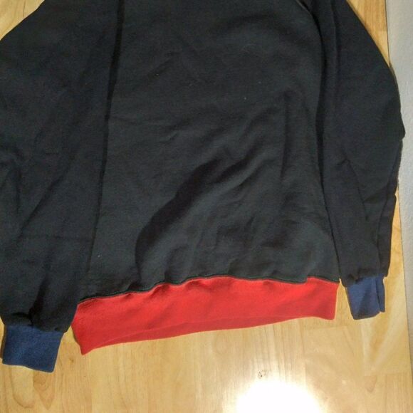 Vintage Hanes Color Block Crewneck Sweatshirt - Picture 2 of 6